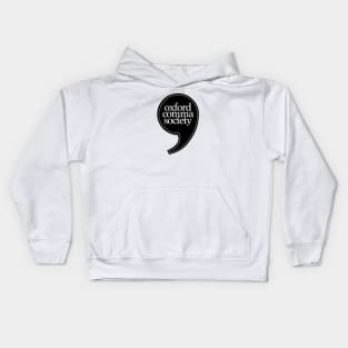 Oxford Comma Society Kids Hoodie